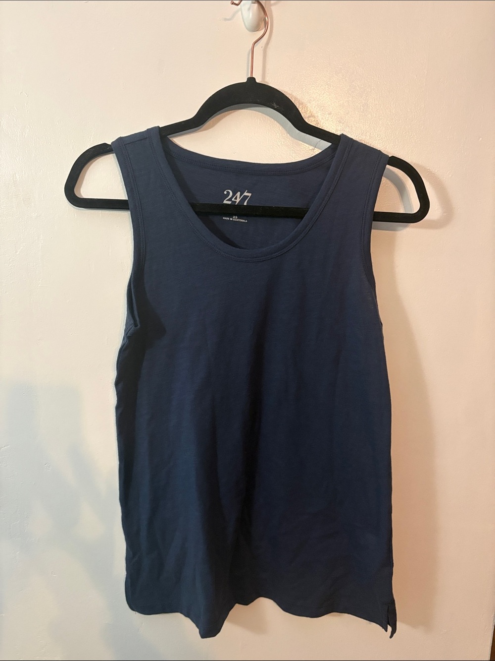 Maurices Navy Scoop Neck Tank Top